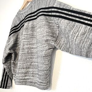 Adidas Heather Gray Crewneck Sweatshirt- Women’s Size Large (L)